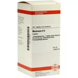 MEZEREUM D 6 tablets, 200 pc