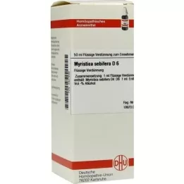 MYRISTICA SEBIFERA D 6 Dilution, 50 ml