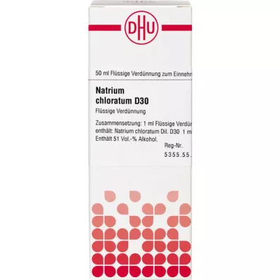 NATRIUM CHLORATUM D 30 Dilution, 50 ml
