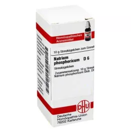 NATRIUM PHOSPHORICUM D 6 globules, 10 g
