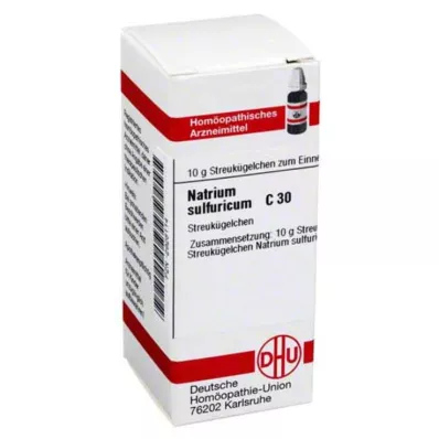 NATRIUM SULFURICUM C 30 globules, 10 g