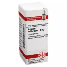 NATRIUM SULFURICUM D 12 globules, 10 g