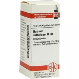 NATRIUM SULFURICUM D 30 globules, 10 g