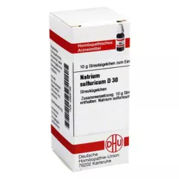 NATRIUM SULFURICUM D 30 globules, 10 g