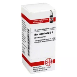 NUX MOSCHATA D 6 globules, 10 g