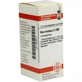 NUX VOMICA C 200 globules, 10 g