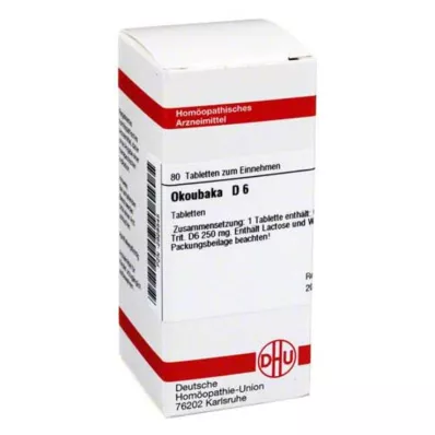 OKOUBAKA D 6 tablets, 80 pc