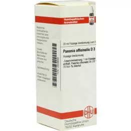 PAEONIA OFFICINALIS D 3 Dilution, 20 ml