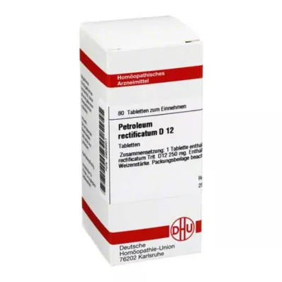 PETROLEUM RECTIFICATUM D 12 tablets, 80 pc