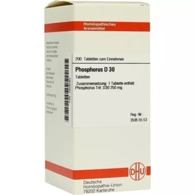 PHOSPHORUS D 30 tablets, 200 pc