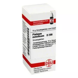 PLATINUM METALLICUM D 200 globules, 10 g