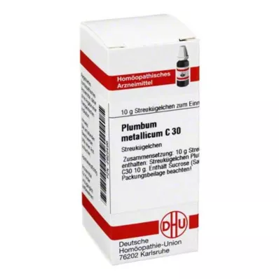 PLUMBUM METALLICUM C 30 globules, 10 g