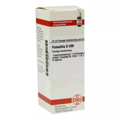PULSATILLA D 200 dilution, 20 ml
