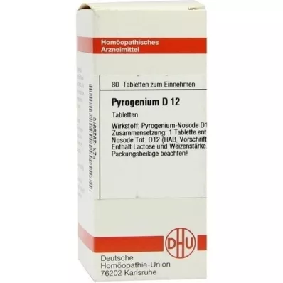 PYROGENIUM D 12 tablets, 80 pc