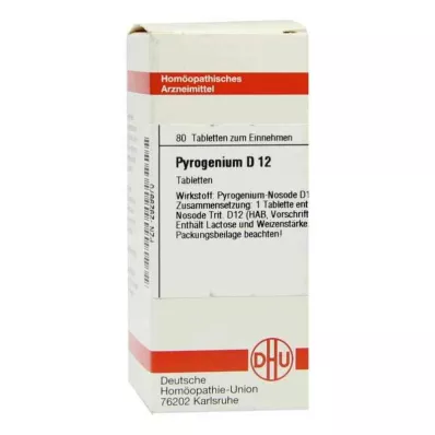 PYROGENIUM D 12 tablets, 80 pc