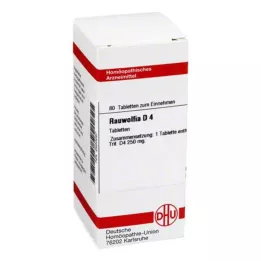 RAUWOLFIA D 4 tablets, 80 pc