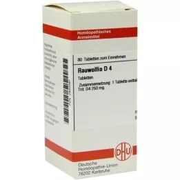 RAUWOLFIA D 4 tablets, 80 pc