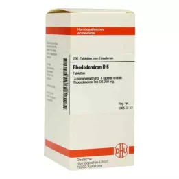 RHODODENDRON D 6 tablets, 200 pc