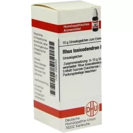 RHUS TOXICODENDRON D 200 globules, 10 g