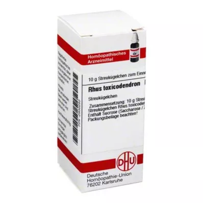 RHUS TOXICODENDRON D 200 globules, 10 g