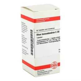 RHUS TOXICODENDRON C 30 tablets, 80 pc