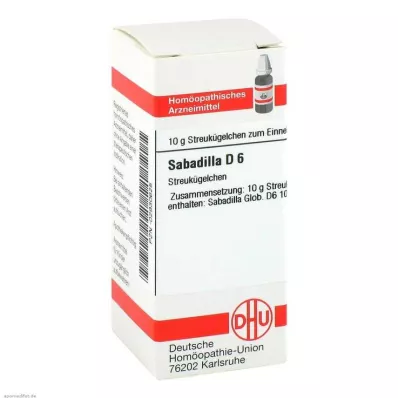 SABADILLA D 6 globules, 10 g SABADILLA D 6 globules, 10 g