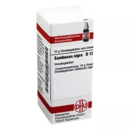 SAMBUCUS NIGRA D 12 globules, 10 g