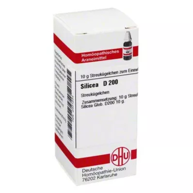 SILICEA D 200 globules, 10 g SILICEA D 200 globules, 10 g