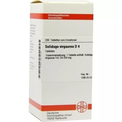 SOLIDAGO VIRGAUREA D 4 tablets, 200 pc