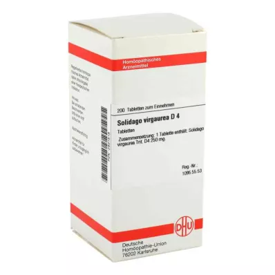 SOLIDAGO VIRGAUREA D 4 tablets, 200 pc SOLIDAGO VIRGAUREA D 4 tablets, 200 pc