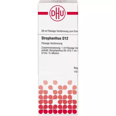 STROPHANTHUS D 12 Dilution, 20 ml