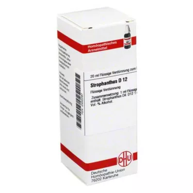 DHU Strophanthus D 12 Dilution, 20 ml DHU Strophanthus D 12 Dilution, 20 ml