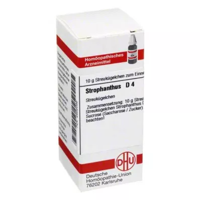 STROPHANTHUS D 4 globules, 10 g