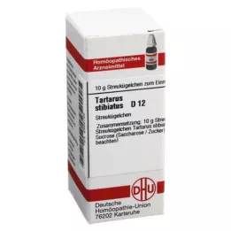 TARTARUS STIBIATUS D 12 globules, 10 g