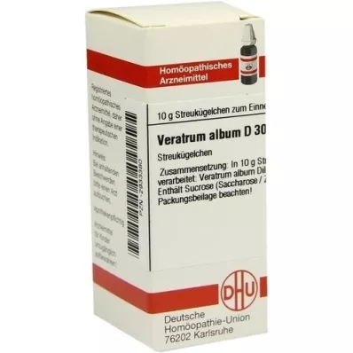 VERATRUM ALBUM D 30 globules, 10 g