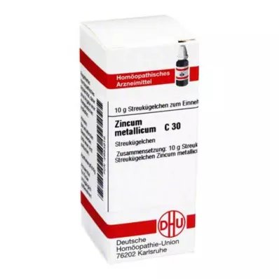 ZINCUM METALLICUM C 30 globules, 10 g