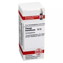 ZINCUM METALLICUM D 12 globules, 10 g