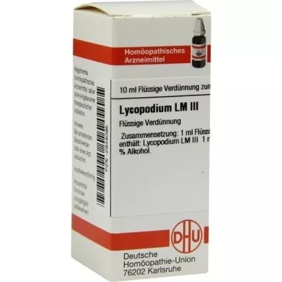 LYCOPODIUM LM III Dilution, 10 ml