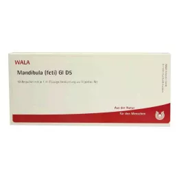 MANDIBULA feti GL D 5 ampoules, 10X1 ml