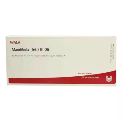 MANDIBULA feti GL D 5 ampoules, 10X1 ml
