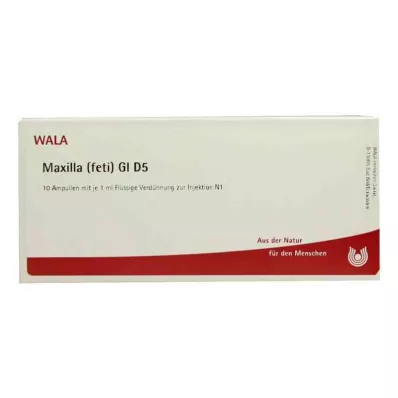 MAXILLA feti GL D 5 ampoules, 10X1 ml MAXILLA feti GL D 5 ampoules, 10X1 ml