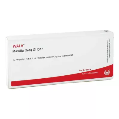 MAXILLA feti GL D 15 ampoules, 10X1 ml MAXILLA feti GL D 15 ampoules, 10X1 ml
