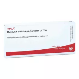 MUSCULUS DELTOIDEUS Complex GL D 30 Ampoules, 10X1 ml