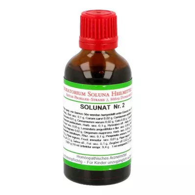 SOLUNAT No.2 drops, 50 ml SOLUNAT No.2 drops, 50 ml