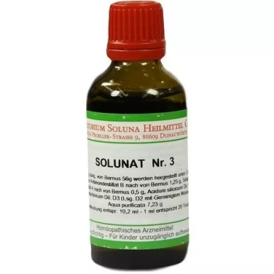 SOLUNAT No.3 drops, 50 ml