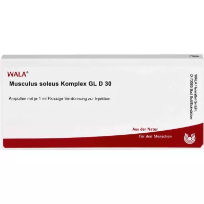 MUSCULUS SOLEUS Complex GL D 30 Ampoules, 10X1 ml MUSCULUS SOLEUS Complex GL D 30 Ampoules, 10X1 ml