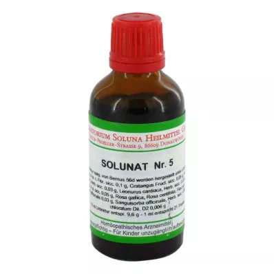 SOLUNAT No.5 drops, 50 ml SOLUNAT No.5 drops, 50 ml