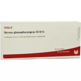 NERVUS GLOSSOPHARYNGEUS GL D 15 Ampoules, 10X1 ml