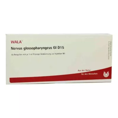 NERVUS GLOSSOPHARYNGEUS GL D 15 Ampoules, 10X1 ml