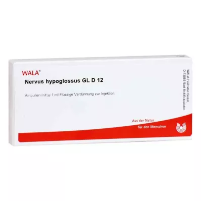NERVUS HYPOGLOSSUS GL D 12 Ampoules, 10X1 ml NERVUS HYPOGLOSSUS GL D 12 Ampoules, 10X1 ml